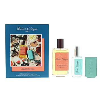 ATELIER COLOGNE POMELO PARADIS (U) SET COLOGNE ABSOLUE 100 ML+CLMNTNE/C COL/ABS 30ml+LEATHER CASE
