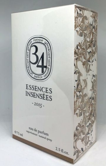 Diptyque 34 Essences Insensees 2015 2.5oz/ 75ml Eau de Parfum