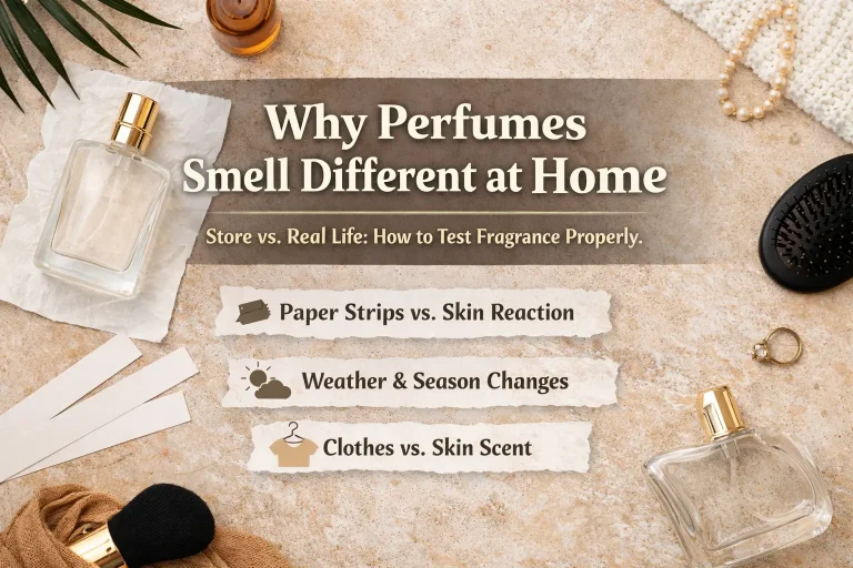 why smell perfumes different