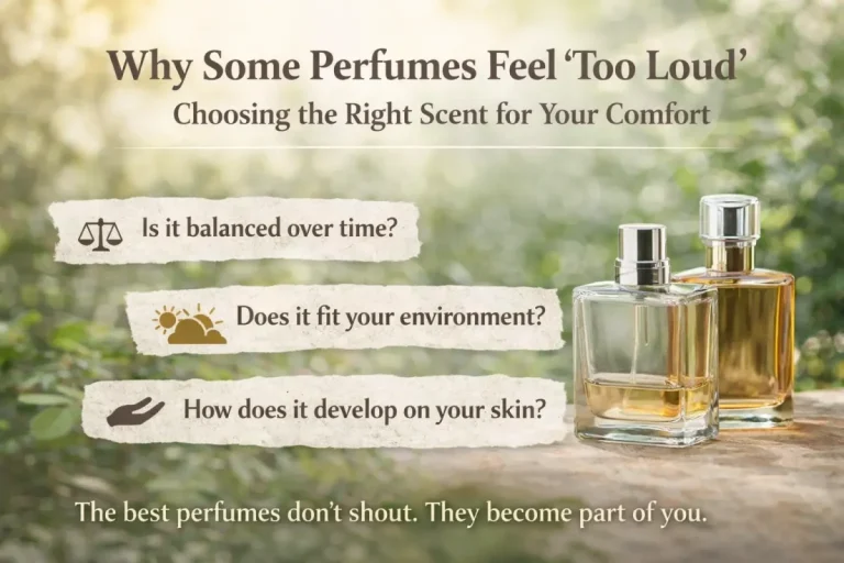 Why Some Perfumes Feel “Too Loud” — And How to Choose a Scent That Actually Fits You