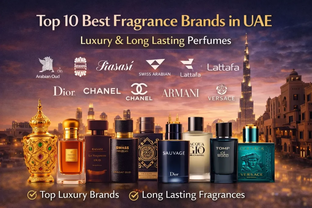 top 10 fragrance brands in uae