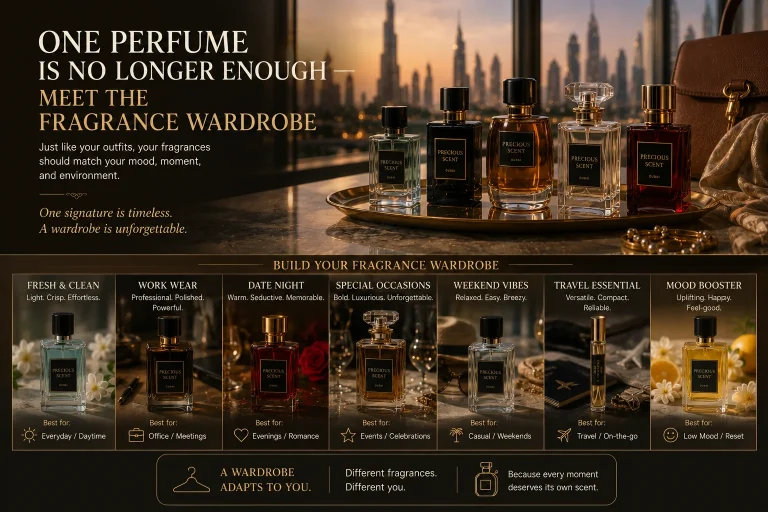One Perfume Is No Longer Enough — Meet the Fragrance Wardrobe