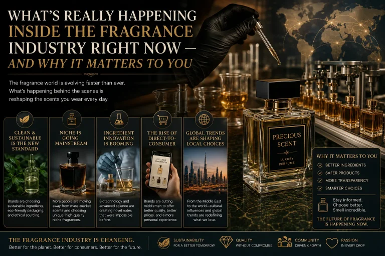 What’s Really Happening Inside the Fragrance Industry Right Now — And Why It Matters to You