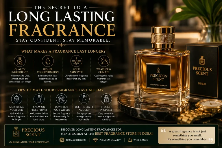Long Lasting Fragrance: What Actually Makes a Scent Stay on Your Skin All Day?