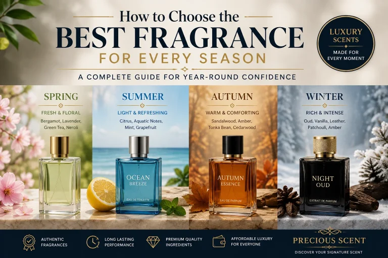 How to Choose the Best Fragrance for Every Season: A Complete Guide for Year-Round Confidence