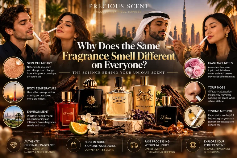 Why Does the Same Fragrance Smell Different on Everyone? The Science Behind Your Unique Scent